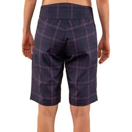Club Ride Ventura Short Twilight Plaid Women s Large